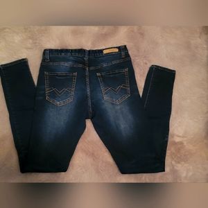 Carbon super skinny flex Men's jeans